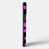 Coques Case-Mate iPhone 'Fille Tzigane' - Nom Modèle, Rose Flambant Sur No (Verso / Droite)