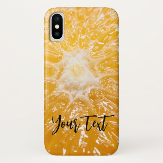 Coques Case-Mate iPhone Fille Unisex Jaune Orange (Dos)
