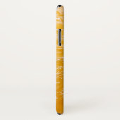 Coques Case-Mate iPhone Fille Unisex Jaune Orange (Dos/Droite)