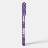 Coques Case-Mate iPhone Fille violette brillante étincelante (Verso / Droite)