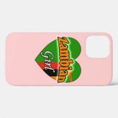 Coques Case-Mate iPhone Fille zambienne (Verso (horizontal))