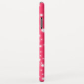 Coques Case-Mate iPhone Filles appelées rose lumineux graphique d'étoile (Dos/Droite)