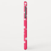 Coques Case-Mate iPhone Filles appelées rose lumineux graphique d'étoile (Dos/Gauche)
