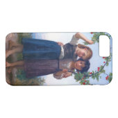 Coques Case-Mate iPhone Filles avec la Branche Cerise, Bouguereau (Dos (Horizontal))