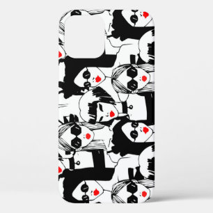 Case-Mate iPhone Case Filles de mode, modèle, lunettes de soleil, motif