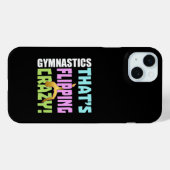 Coques Case-Mate iPhone Filles Gymnastique - Flipping Crazy (Verso (horizontal))