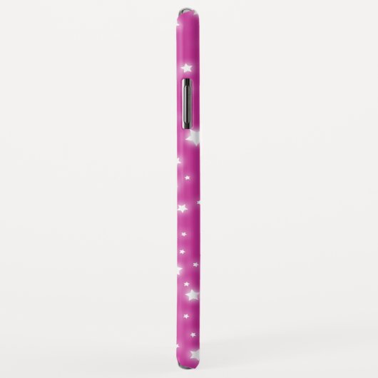 Coques Case-Mate iPhone Filles nommées princesse star violet rose (Dos/Droite)