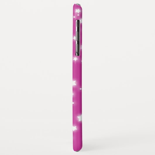 Coques Case-Mate iPhone Filles nommées princesse star violet rose (Dos/Gauche)