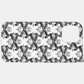 Coques Case-Mate iPhone Filligree osseux croisé (Verso (horizontal))