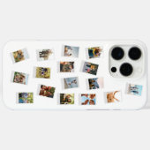 Coques Case-Mate iPhone Film instantané personnalisé 16 Photo Collage (Verso (horizontal))