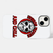 Coques Case-Mate iPhone Films D'Horreur Et Chaleur (Verso (horizontal))