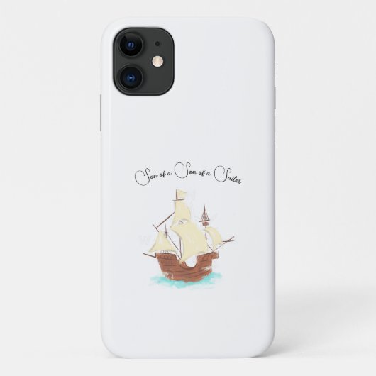 Coques Case-Mate iPhone Fils d'un fils de marin pirate (Dos)