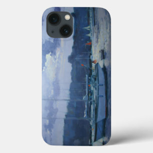 iPhone 13 Coque Fin de l'après-midi amarrée de yachts