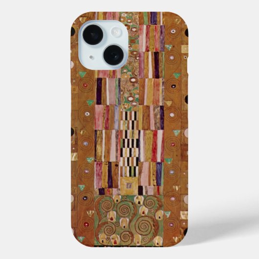 Coques Case-Mate iPhone Fin du mur, frise Stoclet de Gustav Klimt (Verso)
