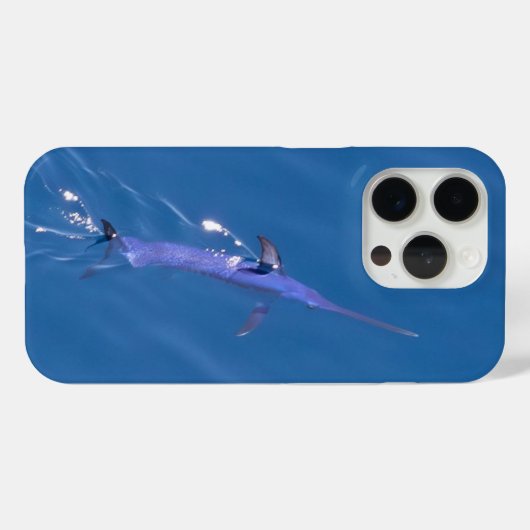 Coques Case-Mate iPhone Finder l'espadon (Verso (horizontal))