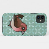 Coques Case-Mate iPhone Fini mauve Birdorable (Dos (Horizontal))