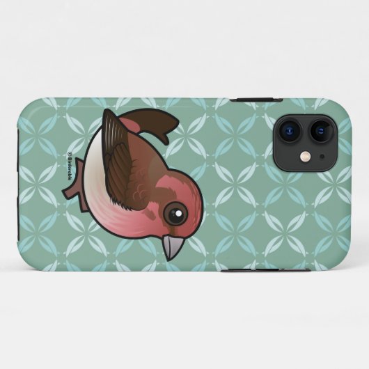 Coques Case-Mate iPhone Fini mauve Birdorable (Dos (Horizontal))