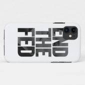 Coques Case-Mate iPhone Finissez le Fed (Dos (Horizontal))
