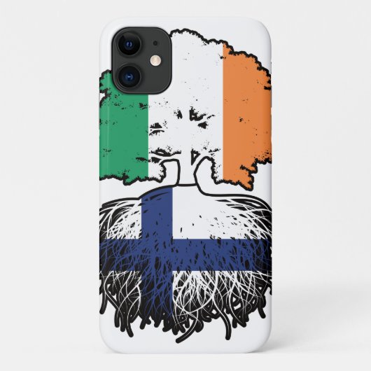 Coques Case-Mate iPhone Finlande Finlande Irlande Irlande Drapeau des raci (Dos)
