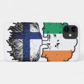 Coques Case-Mate iPhone Finlande Finlande Irlande Irlande Drapeau des raci (Dos (Horizontal))