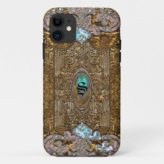 Coques Case-Mate iPhone Finmoore Filly Français Monogram Chic (Dos)