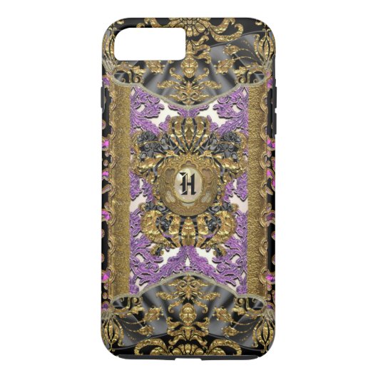 Coques Case-Mate iPhone Finnigan Havette Victorian Monogramme Plus (Dos)
