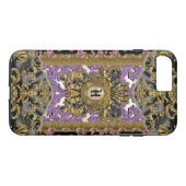 Coques Case-Mate iPhone Finnigan Havette Victorian Monogramme Plus (Dos (Horizontal))