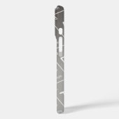 Coques Case-Mate iPhone Fiole Erlenmeyer vert (avec initiales) Chimie (Verso / Gauche)