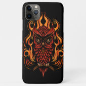 Coques Case-Mate iPhone Fire owl (Dos)