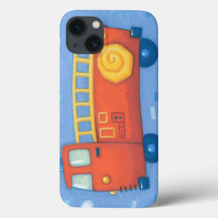 iPhone 13 Coque Fire Truck