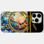 Coques Case-Mate iPhone Firestarter, conteuse autochtone : Art tribal (Verso (horizontal))
