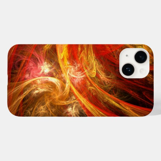 Coques Case-Mate iPhone Firestorm Art Abstrait (Verso (horizontal))