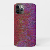 Coques Case-Mate iPhone "Firestorme neurale" Abstraite" Rouge violet (Dos)