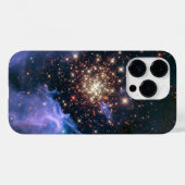 Coques Case-Mate iPhone Fireworks dans l'espace (Verso (horizontal))