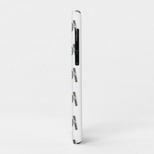Coques Case-Mate iPhone Fish More Worry Less (Dos/Gauche)