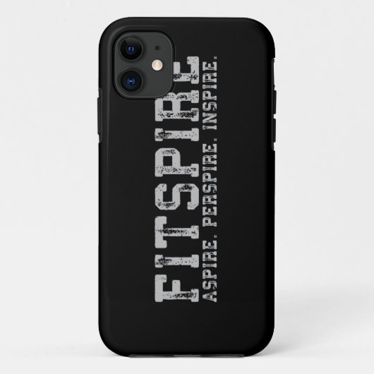 Coques Case-Mate iPhone Fitspire - Aspire, Perspire, Inspirer - Entraîneme (Dos)