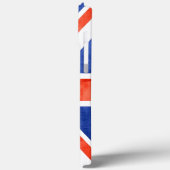 Coques Case-Mate iPhone Flag de Grunge (Verso / Gauche)