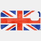 Coques Case-Mate iPhone Flag de Grunge (Verso (horizontal))