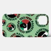 Coques Case-Mate iPhone Flag de la Palestine (Verso (horizontal))