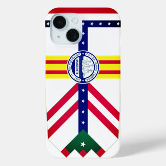 Coque Pour iPhone 15 Flag of Tampa, Florida
