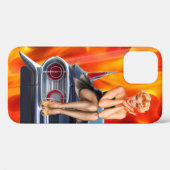 Coques Case-Mate iPhone Flamant chaud (Verso (horizontal))