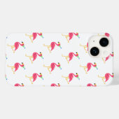 Coques Case-Mate iPhone Flamant rose (Verso (horizontal))
