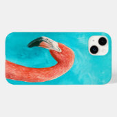 Coques Case-Mate iPhone Flamant rose (Verso (horizontal))