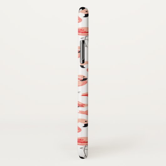 Coques Case-Mate iPhone Flamant rose (Dos/Droite)