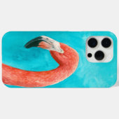 Coques Case-Mate iPhone Flamant rose (Verso (horizontal))