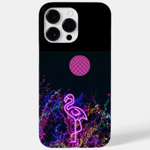 Coque Pour Pour iPhone 14 Pro Max Flamant rose à la soirée dansante. Coque-coque iph
