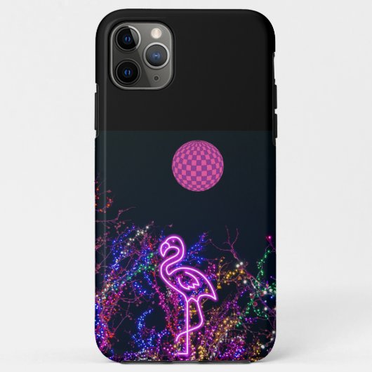 Coques Case-Mate iPhone Flamant rose à la soirée dansante. Coque-coque iph (Dos)