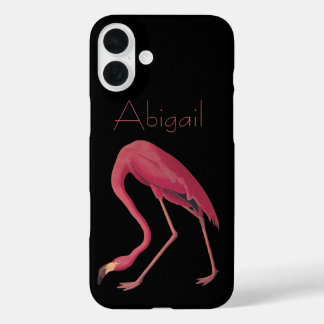 Coques iPhone 16 Plus Flamant rose américain Vintage Audubon Birds of Am