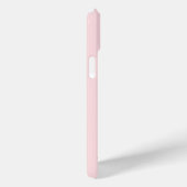 Coques Case-Mate iPhone Flamant rose avec fleurs tropicales (Verso / Droite)