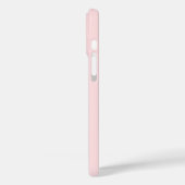 Coques Case-Mate iPhone Flamant rose avec fleurs tropicales (Verso / Gauche)